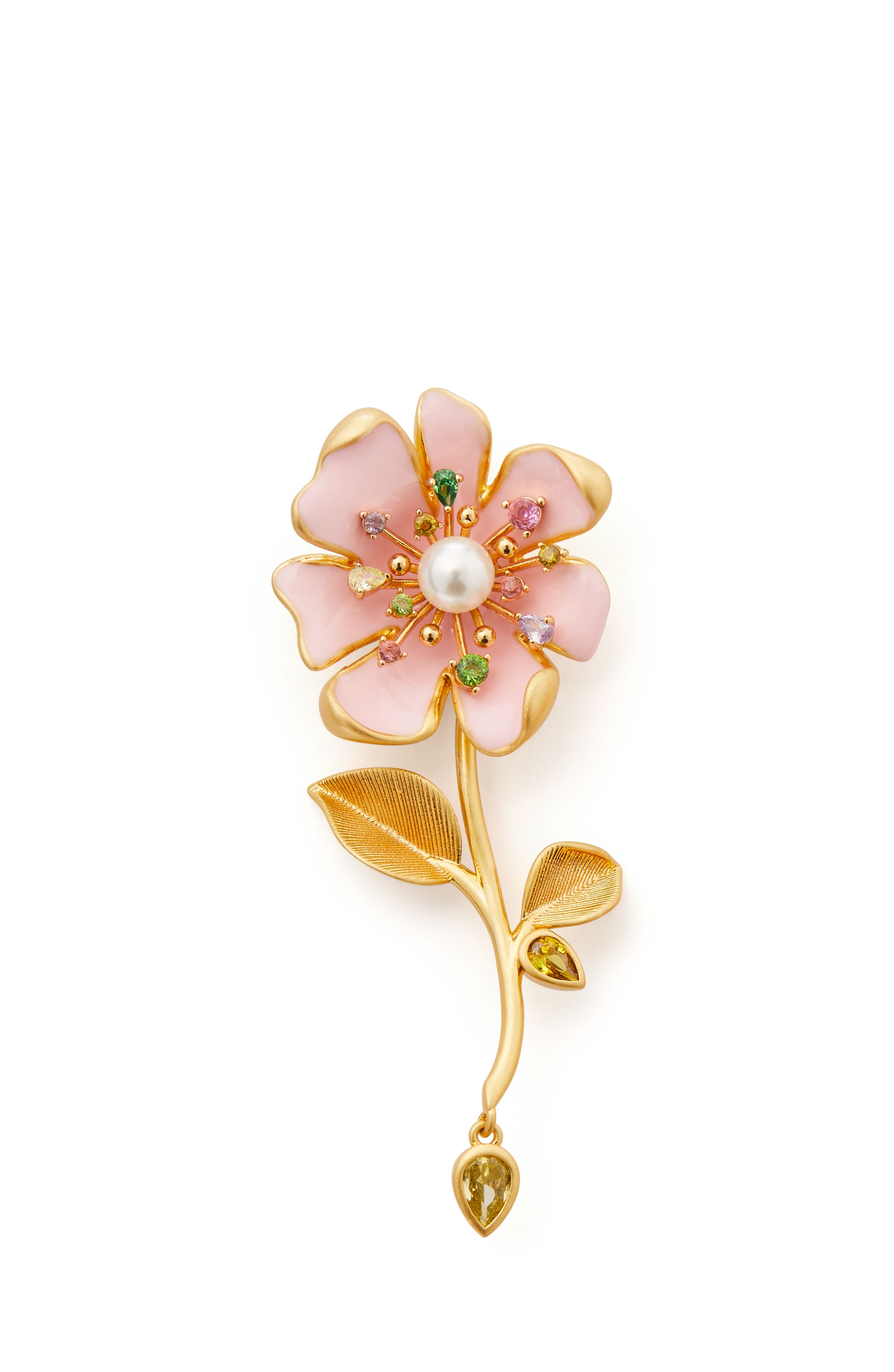 Bloom In Color繽紛花朵造型線形耳環