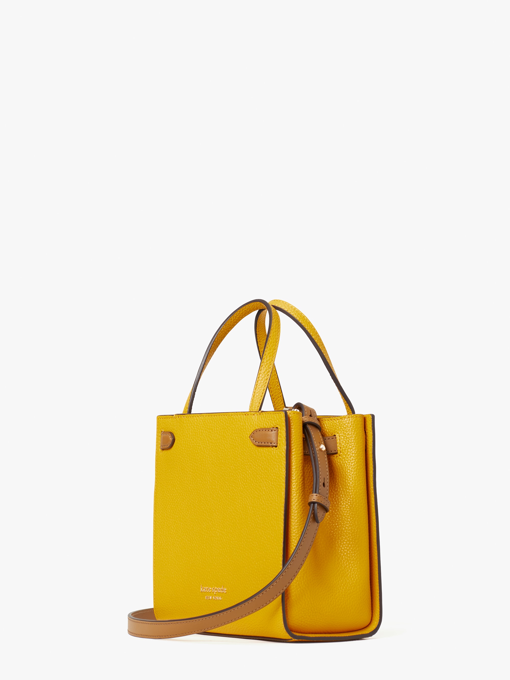 Kate Spade Lane Small Satchel In Yellow Lyst 